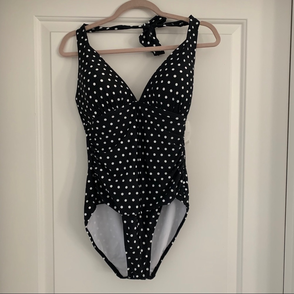 Ralph Lauren Polka Dot Swimsuit